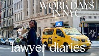 LAWYER DIARIES  admin days hair appointment in NYC virtual brand event balancing work self-care