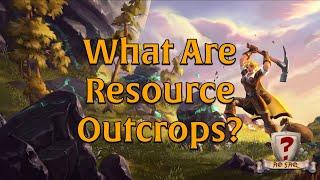 What Are Resource Outcrops in Albion Online?