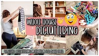 THE OVERWHELMED HOME  a new way to declutter Realistic Declutter with Me