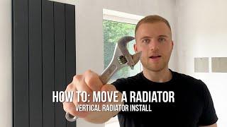 How To Move a Radiator To a Different Wall  DIY Easy Push Fit Plumbing