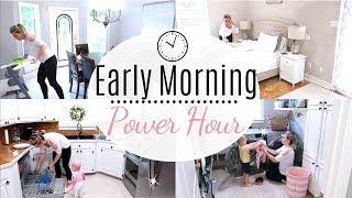 POWER HOUR  MORNING CLEANING ROUTINE  Amanda Sandefur