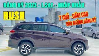 Bán Toyota Rush 2021 - 7 chỗ Nhập khẩu số tự động gầm lại cao  Toyota Tân Cảng  Rush 1.5 AT 2021