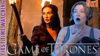 Game of Thrones 5x1 The Wars to Come Reaction  First Time Watching