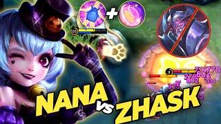 Nana 1 hit build  Auto culik zhask sampai nangis  Mobile legends