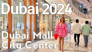 Dubai 4K Dubai Mall Amazing City Center Walking Tour 