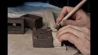 Carving a Mame Bonsai pot. Easy tutorial on how to make a small Bonsai pot by carving. #bonsaipot