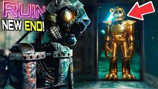 NEW FNAF Ruin END Cassie FINDS GOLDEN GLAMROCK FREDDY & its EMOTIONAL Security Breach