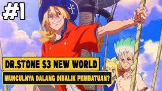 MUNCULNYA DALANG DIBALIK PEMBATUAN? - Seluruh Cerita Dr.Stone S3 New World Part 1