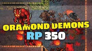 Oramond Demons - RP 350 solo - Tibia hunting