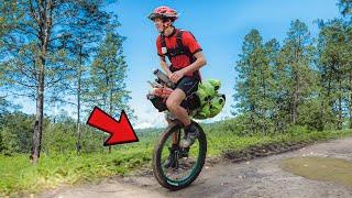 Can I Unicycle Across a Country Using ONLY Hiking Trails? Day 5
