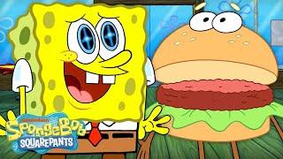 SpongeBobs CRAZIEST Krabby Patties Ever   60 Minute Compilation  @SpongeBobOfficial