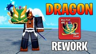 Dragon Rework Is Here Blox Fruits