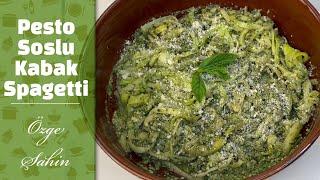 Pesto Soslu Kabak Spagetti 