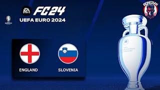 England vs Slovenia   UEFA Euro  2024 - Game Play - EA FC 24 #live  #eafc24