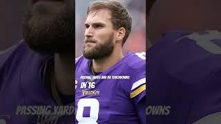 Kirk Cousins for NFL MVP? 