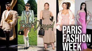 TOP 10 BEST DRESSED AT PARIS FASHION WEEK 2024 HAUTE COUTURE