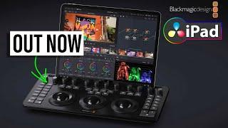 DaVinci Resolve Micro Color Panel for iPad OUT NOW
