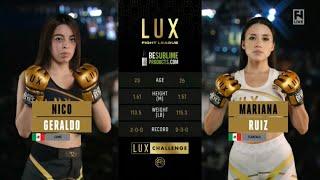 Nico Geraldo VS Mariana Ruiz  FULL FIGHT In MEXICO 121021 