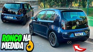 CATBACK COM PONTEIRA DUPLA NO VW UP TSI