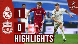 HIGHLIGHTS Real Madrid 1-0 Liverpool  Reds exit Champions League at the Bernabeu