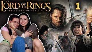Bestie FIRST TIME WATCHING Lord of the Rings The Return of the King EXTENDED EDITION Part 1