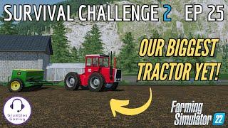 BIG UPGRADES  Survival Challenge 2  Farming Simulator 22  Episode 25