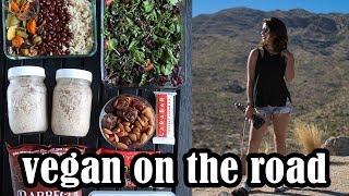 Road Trip Meal Prep  What I Eat Traveling  Healthy & Vegan