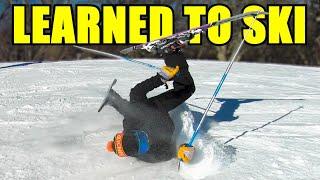 What Learning to Ski Looks Like