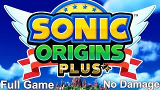 Sonic Origins Plus - 100% Full Game Walkthrough Sonic 1 CD 2 & 3  No Damage