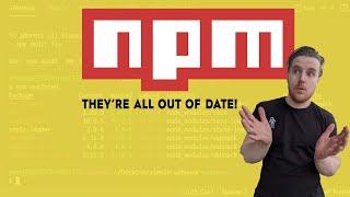 Updating project dependencies npm outdated