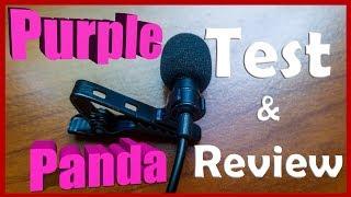 Review Purple Panda Lavalier Stereo Microphone Kit