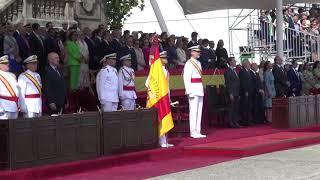 Entrega Reales Despachos y Jura de Bandera Oficiales de la Armada Española 2019