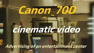 canon 70draw videoMagic LanternAdvertising of an entertainment center