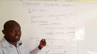 CALCULUSDifferentiation HOW TO DIFFERENTIATE TRIGONOMETRIC FUNCTIONS