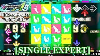 【DDR A3GP】 concon SINGLE EXPERT 譜面確認＋クラップ