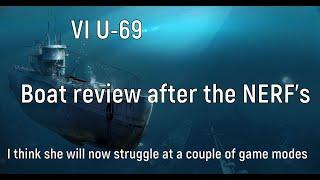 World of Warships - U-69 Review after the NERFs