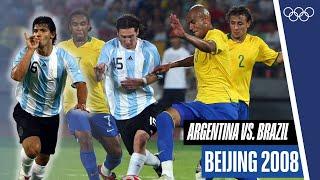  Argentina   Brazil  ️ Mens Football Semifinal  Beijing 2008