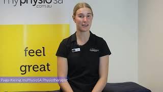 Introducing Paige Kleinig myPhysioSA Mount Barker Physiotherapist