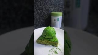Matcha Cheesecake made with Rice Cooker