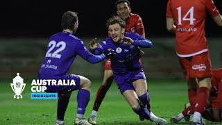 Hume City FC v South Melbourne FC  Highlights  Australia Cup 2024 Quarter Final