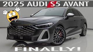 WORLD PREMIERE 2025 AUDI S5 AVANT - MOST BEAUTIFUL AUDI RIGHT NOW??