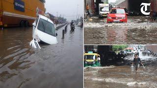 Haryana Heavy rain in region throws life out of gear