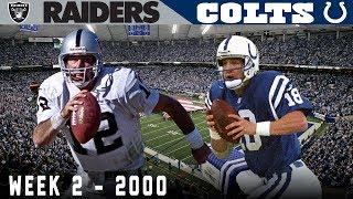 A Quick Comeback Raiders vs. Colts 2000 Week 2