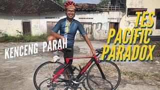 Review & Tes Singkat Sepeda Road Bike Aero Murah Pacific Paradox Groupset Claris