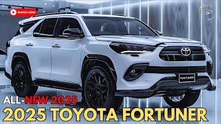 Finally All-New 2025 Toyota Fortuner Revealed - Official First Look