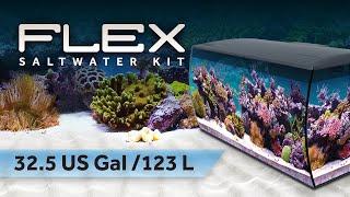 Fluval Flex 32.5 US Gal Saltwater Aquarium