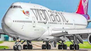 300 PLANES in 3 HOURS   Manchester Airport Plane Spotting  Close Up Airplane Takeoffs & Landings