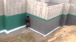 Rub-R-Wall Waterproofing & Geo-Wrap Drainage Composite