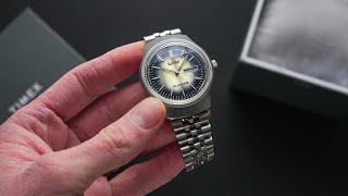 Stunning Dial Odd Crystal - Timex Dégradé Reissue Unboxing & First Impressions