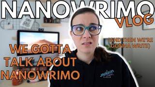We gotta talk about NaNoWriMo • And then were gonna keep writing • Meredith E. Phillips